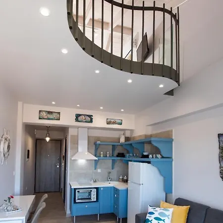 Kalipso & Nafsika Maisonettes Grey Diamond Prázdninový dům *